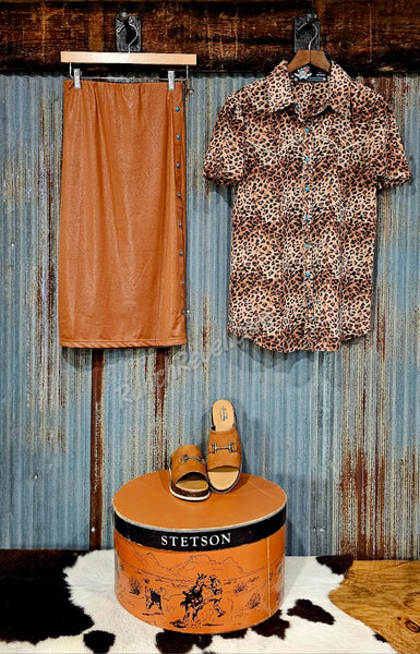 Legendary Leopard Top #6798