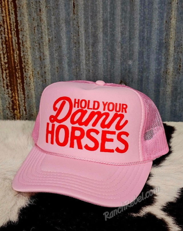 Hold Your Horses Cap #6808