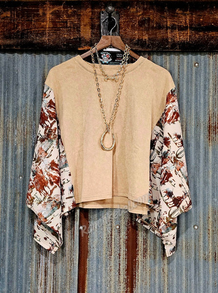 Cowboy Couture Top #6810