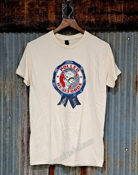 Polled Hereford Tee #6812