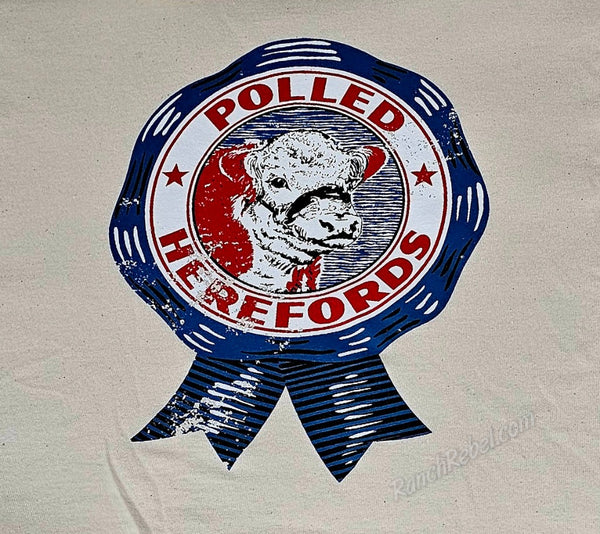 Polled Hereford Tee #6812