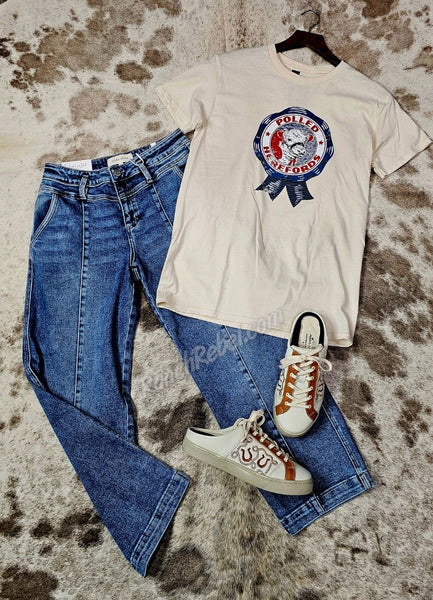 Polled Hereford Tee #6812