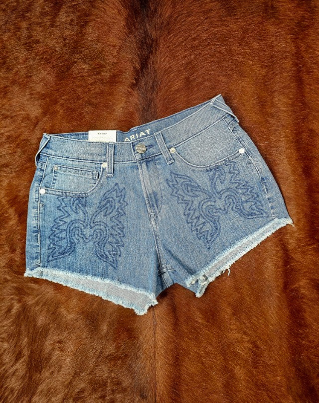 Ariat Bootstitch Denim Shorts size 28 #T6823