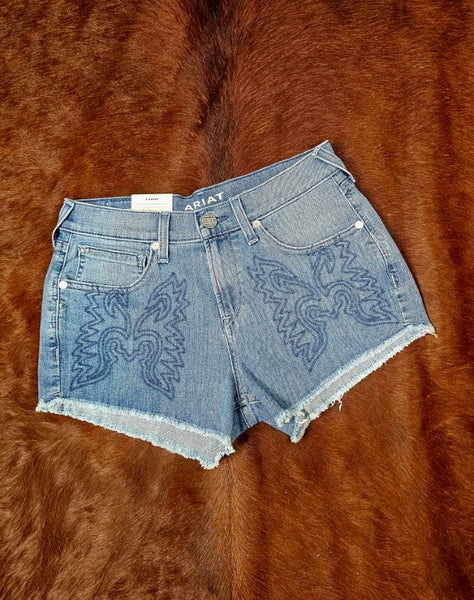Ariat Bootstitch Denim Shorts size 28 #T6823