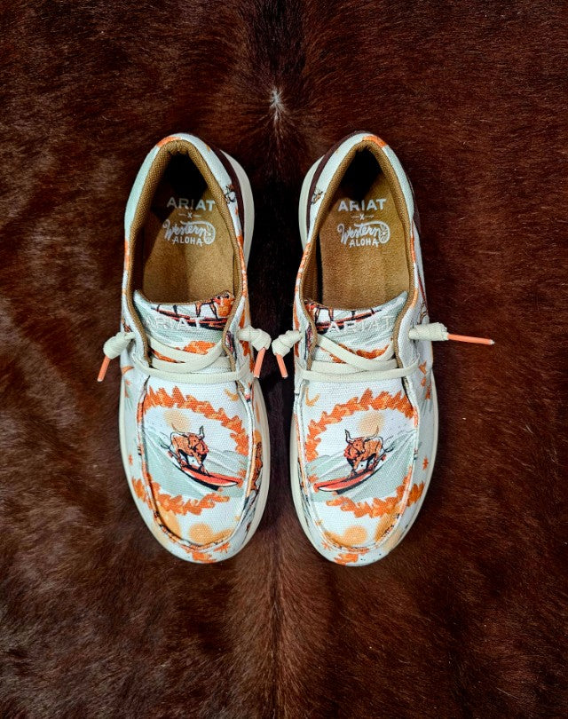 Ariat Hilo Western Aloha size 8.5 #T6824