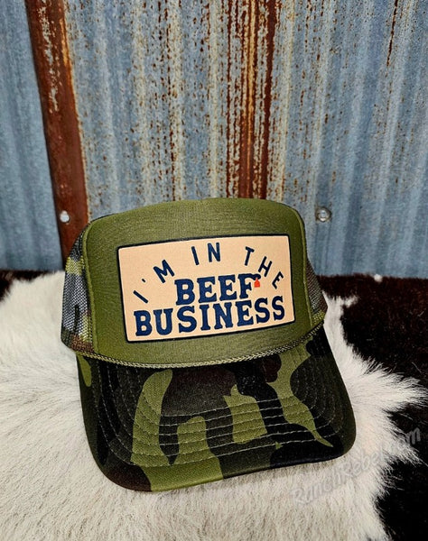 Beef Business Camo Cap #6731
