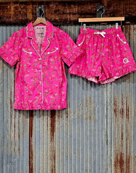 Rodeo Quincy Sweetheart Stampede Pajama Set #6830