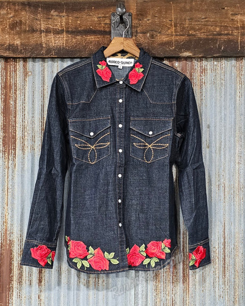 Rodeo Quincy Ranchers Sweetheart Pearl Snap Shirt #6833