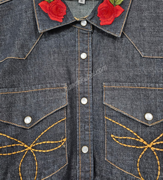 Rodeo Quincy Ranchers Sweetheart Pearl Snap Shirt #6833
