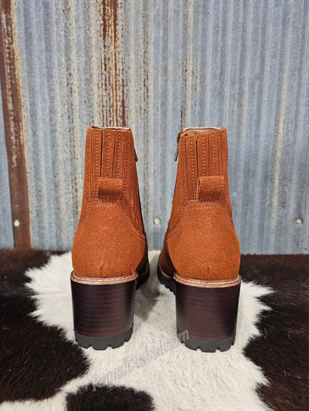 Immix Chestnut Wedge Bootie #6834