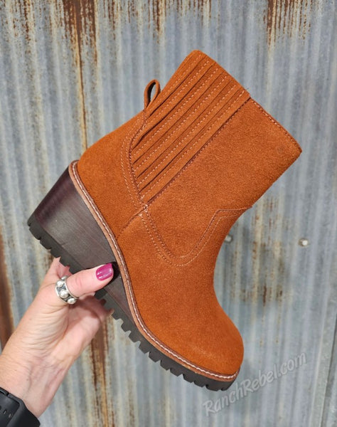 Immix Chestnut Wedge Bootie #6834