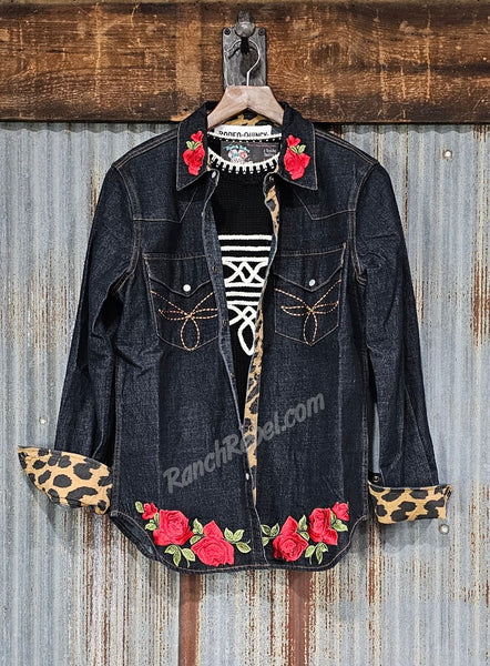 Rodeo Quincy Ranchers Sweetheart Pearl Snap Shirt #6833