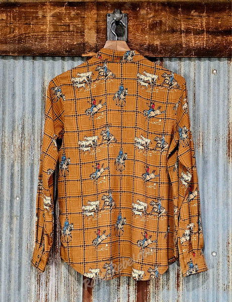 Ariat Homestyle Shirt in Glen Plaid Rodeo #6848