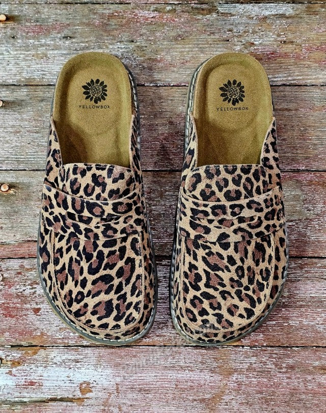 Mila Leopard Loafer #6854
