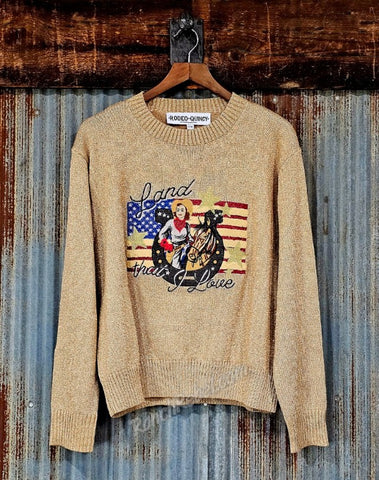 Rodeo Quincy American Rodeo Sweater #6867
