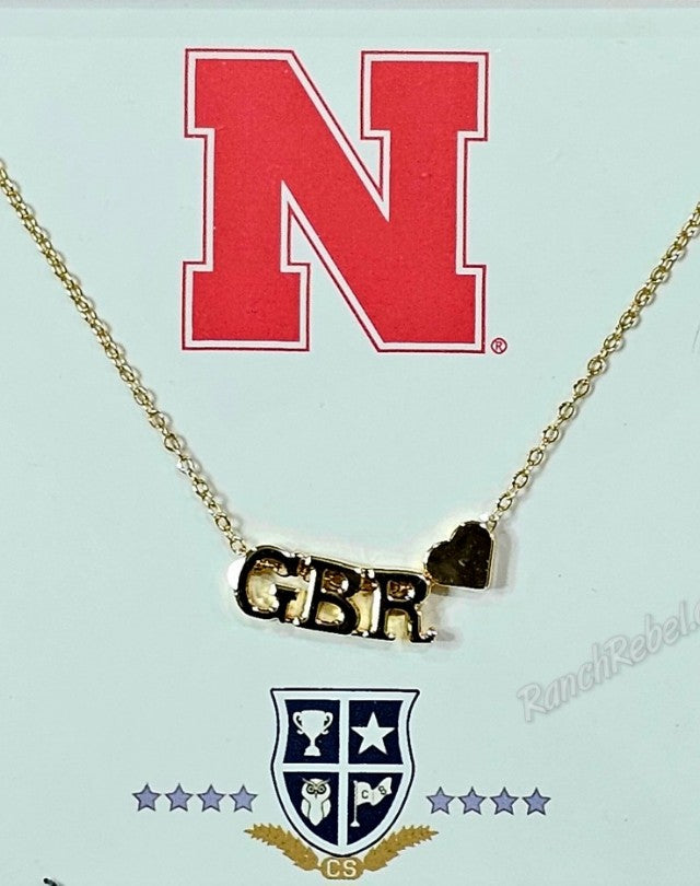 GBR Heart Necklace #6866