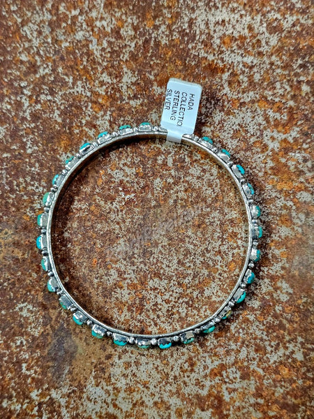 Turquoise Bangle Bracelet #6876