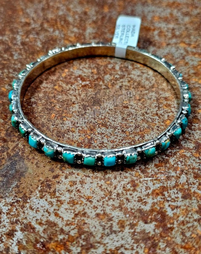 Turquoise Bangle Bracelet #6876
