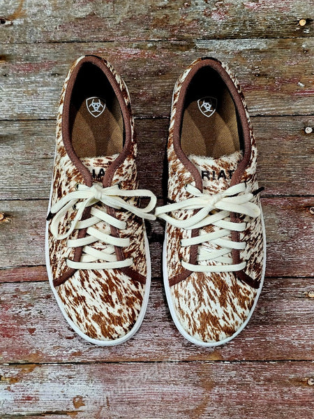 Ariat Skylar Speckled Cow Hair on Hide #6861