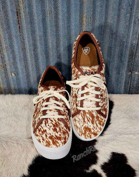 Ariat Skylar Speckled Cow Hair on Hide #6861