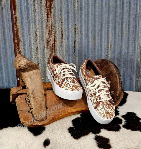 Ariat Skylar Speckled Cow Hair on Hide #6861