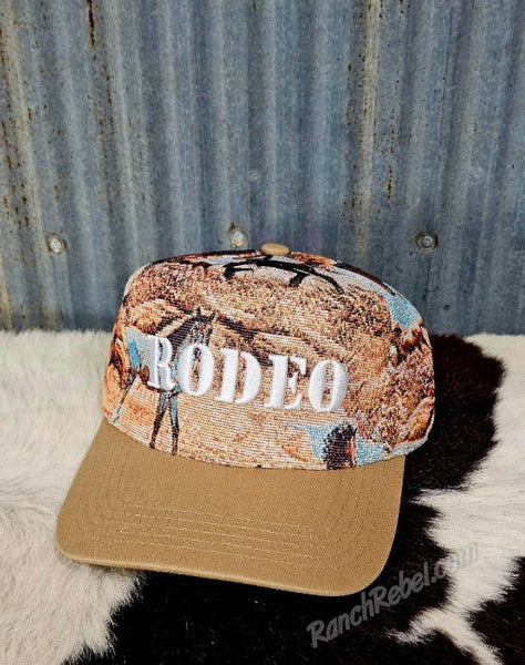 Tapestry Horse Trucker Hat #6885