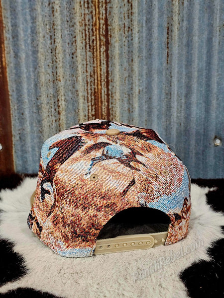 Tapestry Horse Trucker Hat #6885