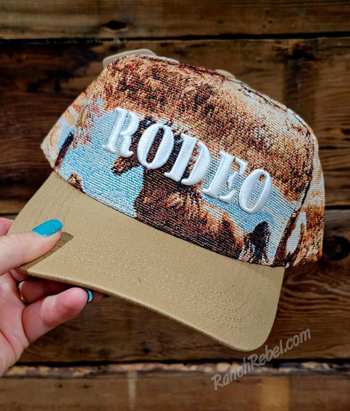 Tapestry Horse Trucker Hat #6885
