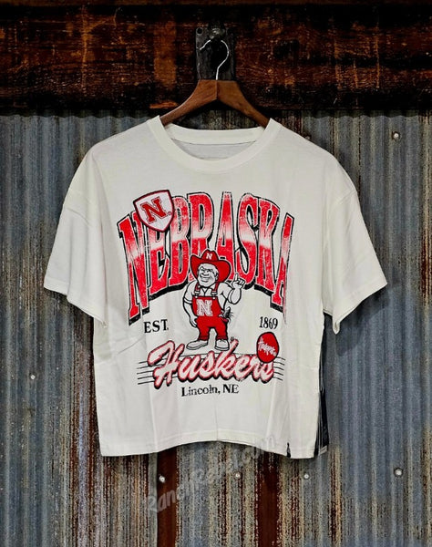 Nebraska Maddux Multimedia Oversized Band Tee #6863