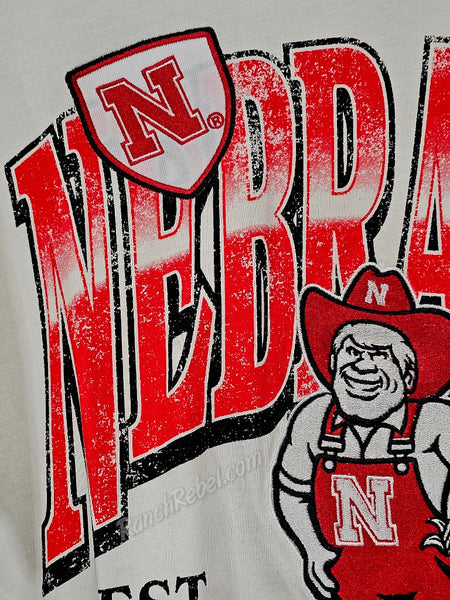 Nebraska Maddux Multimedia Oversized Band Tee #6863