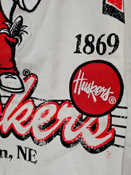 Nebraska Maddux Multimedia Oversized Band Tee #6863