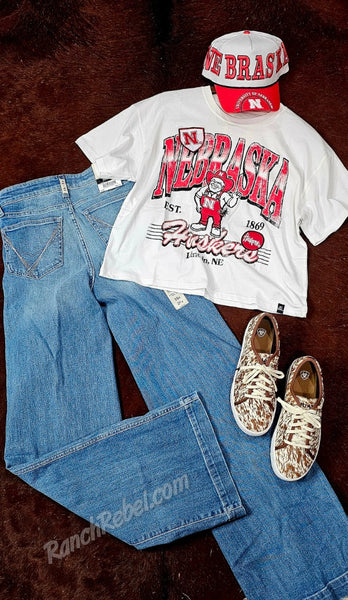 Nebraska Maddux Multimedia Oversized Band Tee #6863
