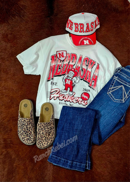Nebraska Maddux Multimedia Oversized Band Tee #6863