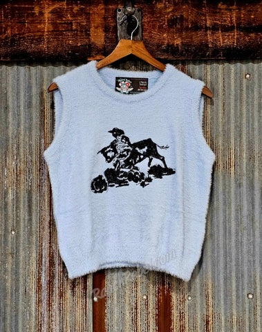 Fuzzy Bulldogger Vest #6871