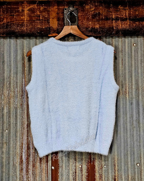 Fuzzy Bulldogger Vest #6871