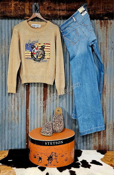 Rodeo Quincy American Rodeo Sweater #6867