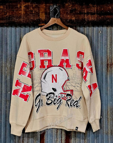 Nebrasa Homefield Lantern Crew Sweatshirt #6889