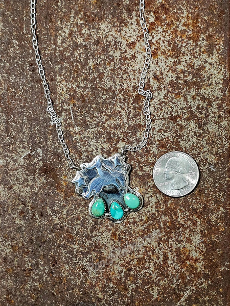 Cosmic Cowboy Necklace #6893