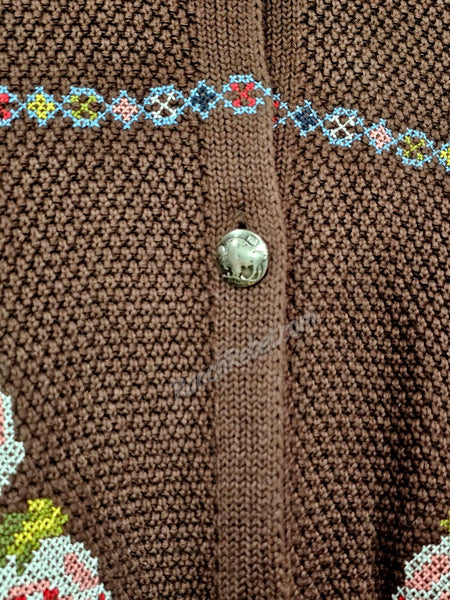 Rodeo Quincy Nana's Rose Garden Sweater Cardi #6895