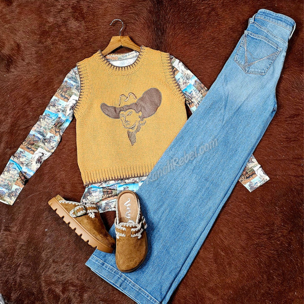 Buckaroo Sweater Vest #6853