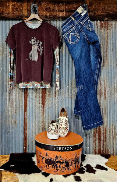 Ariat Rebel With A Cause Tee #6849