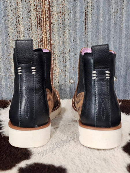 Ariat Southlite Chelsea Narrow Cutter Toe Ankle Boot in Faded Leopard #6897
