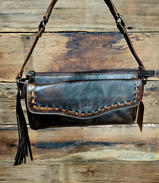 STS Ranch Bandera Chocolate Shoulder Bag #6910