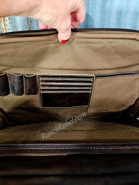 STS Ranch Bandera Chocolate Backpack #6906
