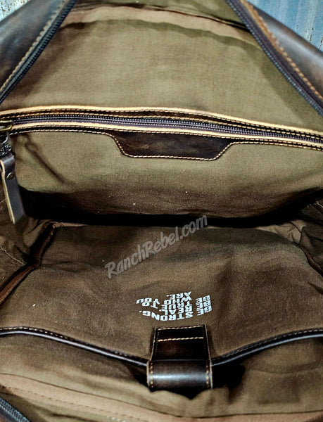 STS Ranch Bandera Chocolate Backpack #6906