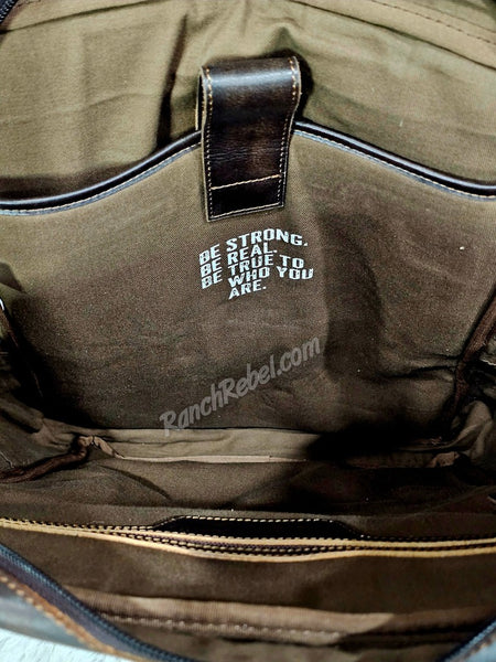 STS Ranch Bandera Chocolate Backpack #6906