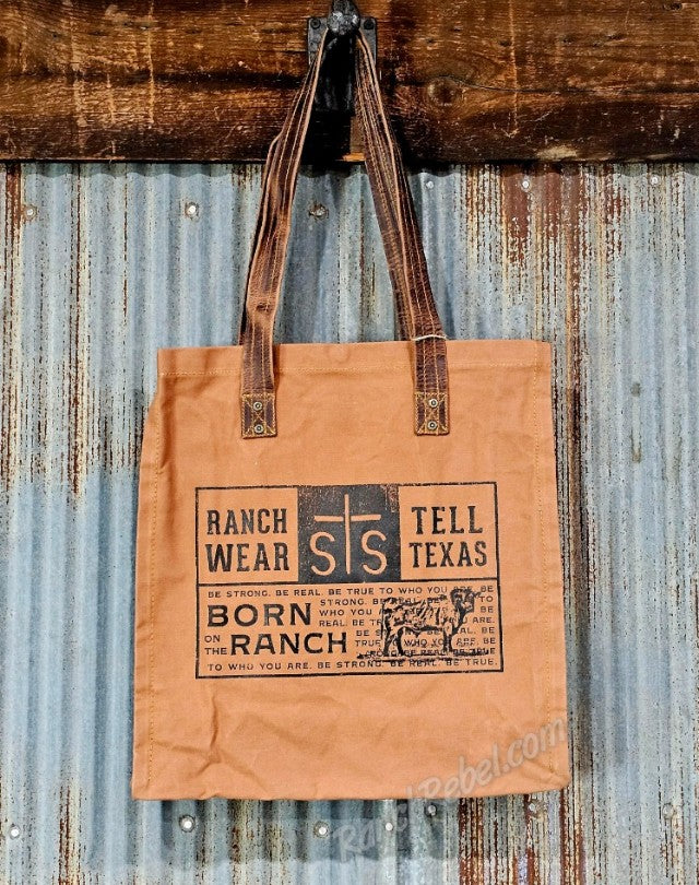 STS Ranch Surplus Small Tote #6915