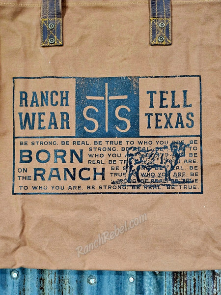 STS Ranch Surplus Small Tote #6915