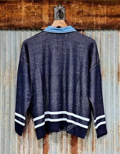 Bustin' Broncs Zip Up Sweater #6937