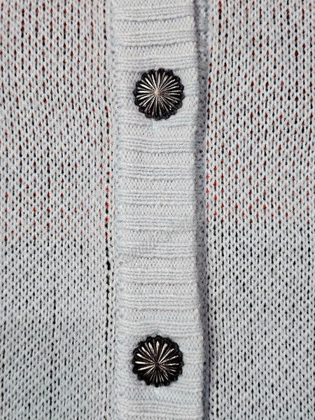 Roping Cowboy Cardi in Baby Blue #6944